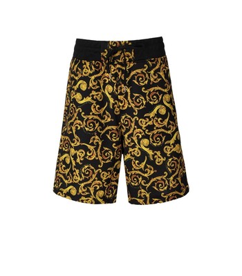 

Versace Jeans Couture Sketch Couture Черные шорты-бермуды Мужчина, Черный