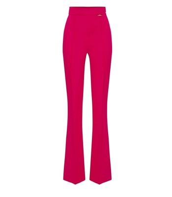 

Elisabetta Franchi Расклешенные брюки цвета фуксии женщина, Fucsia, PA04731E2-560