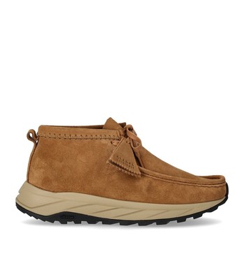 

Мужские светло-коричневые ботильоны Clarks Wallabee Eden, Leather, 173319