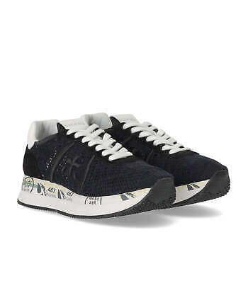 Pre-owned Premiata Conny 6347 Sneaker 100% Original In Nero