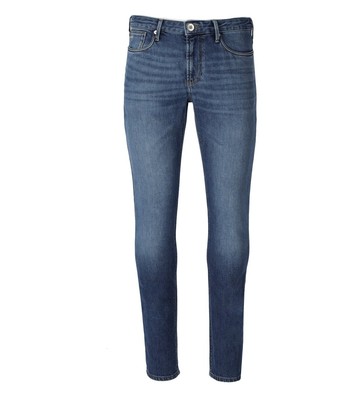 

Мужские джинсы Emporio Armani J06 Slim Fit Medium Blue, Синий, 3R1J06-1DL2Z-0942