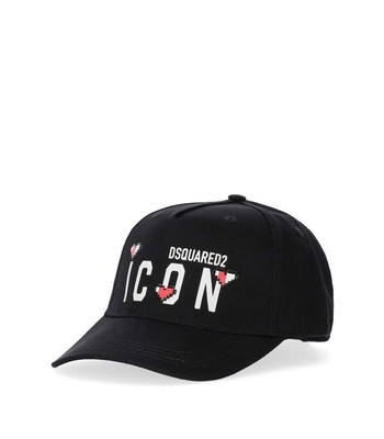 

Dsquared2 Icon Seasonal Black Baseball Cap Woman, Черный, BCW0106-05C00001-2124