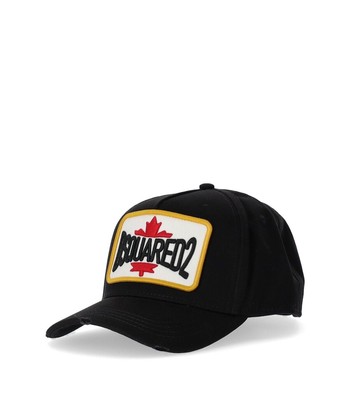 

Dsquared2 D2 Patch Черная бейсболка Мужчина, Черный, BCM0611-05C00001-M1502
