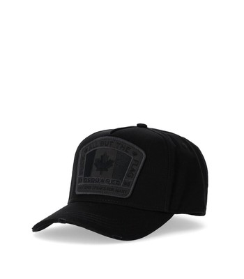 

Dsquared2 D2 Patch Черная бейсболка Мужчина, Черный, BCM4011-05C00001-M436