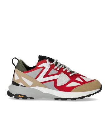 

Philippe Model Rocx Low Red Sneaker Man, Красный, RXLU-TP01
