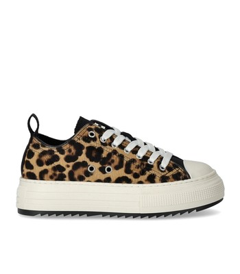 

Dsquared2 Berlin Кроссовки с леопардовым принтом Женщина, Коричневый, SNW0309-01506782-A003