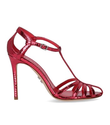 Sergio Levantesi Rita Strawberry Heeled Sandal Woman Женщина