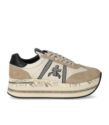 

Кроссовки Premiata Beth 6500 Женские, Бежевый, BETH6500