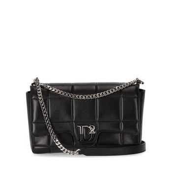 

Dsquared2 D2 Statement Мягкая черная сумка через плечо для женщин, SDW0060-18906790-M802