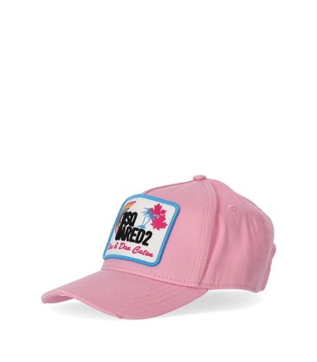 

Dsquared2 D2 Patch Розовый Бейсболка Мужчина, BCM0681-05C00001-9218