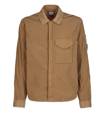 

Cp Company Chrome-r Бежевая Толстовка Мужская, Бежевый, 14CMOS041A-005904G-339