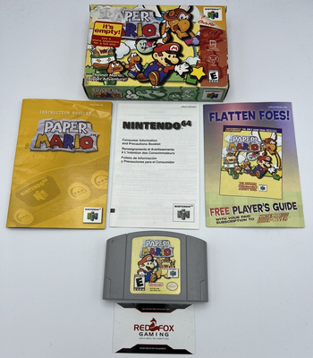 Paper mario n64 deals price