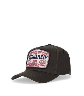 

Зеленая бейсболка Dsquared2 с нашивкой Man, Зеленый, BCM0366-05C00001-M1845