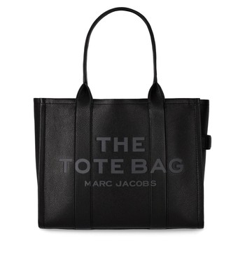 

Marc Jacobs The Leather Large Tote Black Bag Woman, H020L01FA21-001