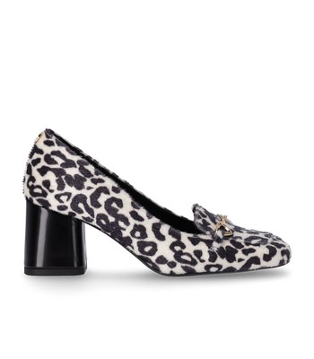 

Love Moschino White And Black Leopard Pump Woman, Белый, JA10357G1FIV0-120
