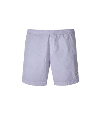 Cp Company Flatt Nylon Lilac Swim Shorts Man