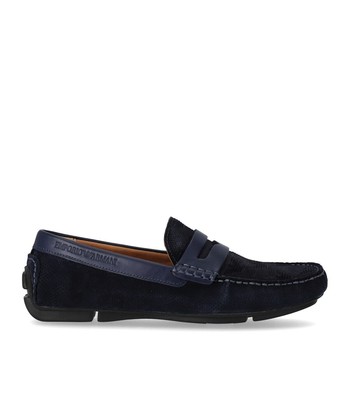 

Emporio Armani Driver Blue Мокасины Мужчина, Синий, X4B146-XN784-M785