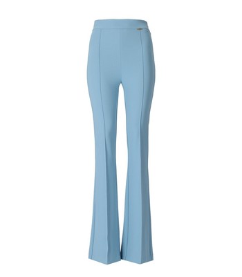 Elisabetta Franchi Sugar Paper Flare Trousers Woman