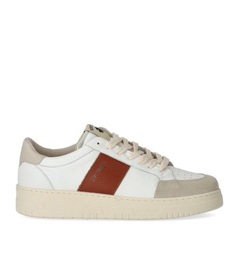 

Saint Sneakers Sail Бело-Коричневые Кроссовки Мужчина, Белый, SAIL