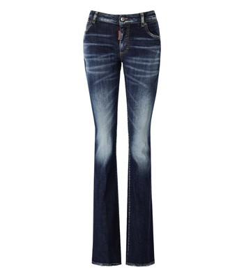 

Dsquared2 Flare Twiggy Blue Jeans Женщина, Синий, S75LB0814-S30805-470