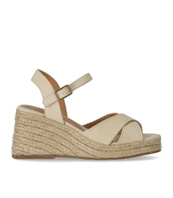 

Castañer Thea Ivory Wedge Sandal Woman Женщина, Цвет слоновой кости, 023070-203