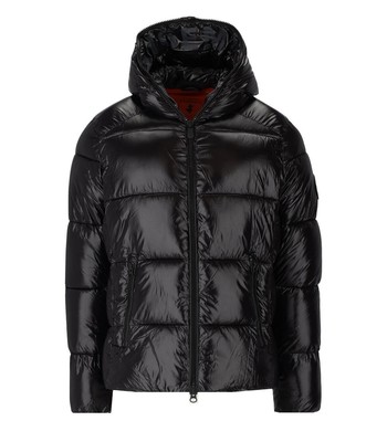 

Черный пуховик с капюшоном Save The Duck Edgard Мужчина, D31280M-10000