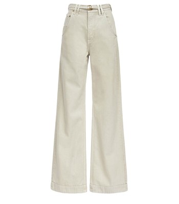 

Женские бежевые широкие джинсы Essentiel Antwerp Birdie, Бежевый, BIRDIE-DW02