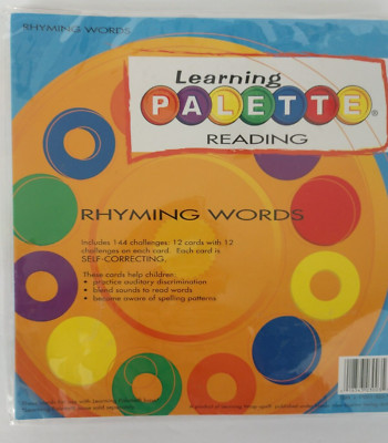Learning Palette Reading Rhyming Words Complete Set: Learning Wrap Ups