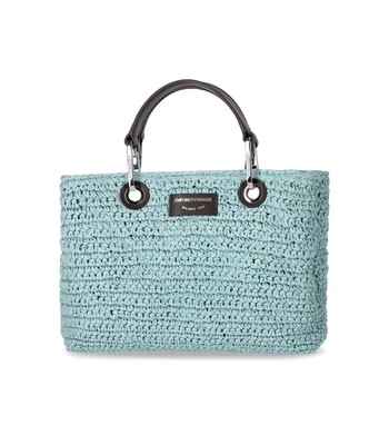 

Emporio Armani Myea Маленькая Голубая Сумка Для Женщин Из Рафии, Y3D166-YVL8E-80031