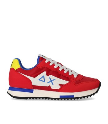 

Sun68 Niki Solid Red Sneaker Man, Красный, Z33121-10