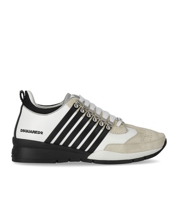 Мужские кроссовки Dsquared2 Legendary Suede White Black