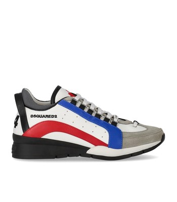 

Мужские кроссовки Dsquared2 Legendary, белые, синие, красные, Белый, SNM0299-13220001-M1424