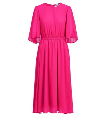 

Женское платье миди Essentiel Antwerp Dazzers цвета фуксии, Fucsia