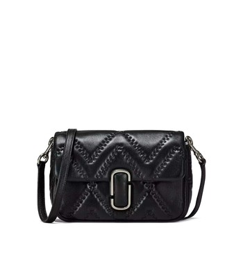 Marc Jacobs The Quilted Leather J Marc Black Bag Woman