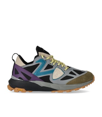 

Philippe Model Rocx Low Grey Oil Green Sneaker Man, RXLU-TP04
