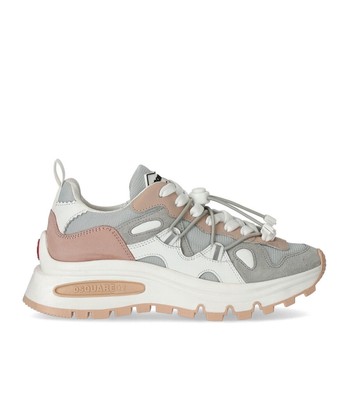 

Dsquared2 Run Ds2 Серый Розовый Sneaker Женщина, SNW0221-08106262-M2674