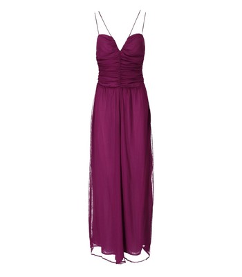 

Фиолетовый шифоновый комбинезон Weili Zheng для женщин, Violet