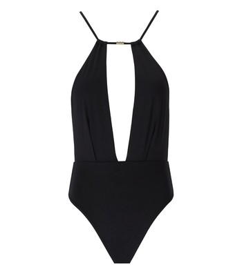 Max Mara Beachwear Claris Black Swimsuit Woman