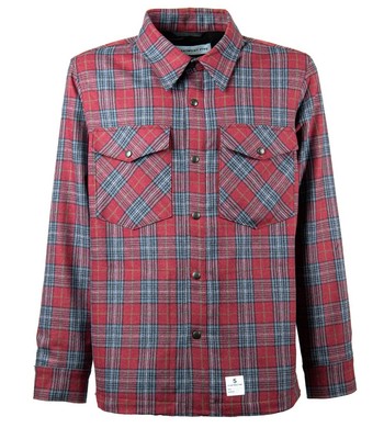 

Цветная клетчатая рубашка Department5 для мужчин, Красный, UC015-432TS0042-000-403