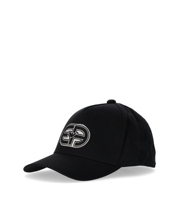 

Черная бейсболка с нашивкой Emporio Armani, Черный, 627521-3R589-00020