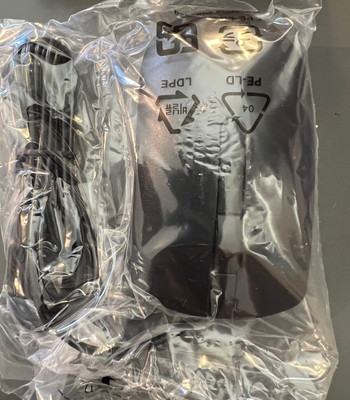 Dell Optical Wired Mouse - Genuine MS116 Black Scroll