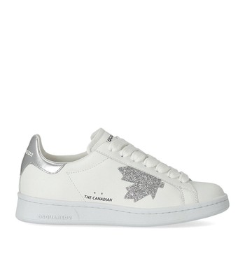 

Dsquared2 Boxer White Silver Sneaker Женщина, Белый, SNW0134-01506258-M1616