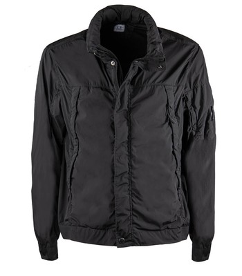 Cp Company Nycra R Black Jacket Man