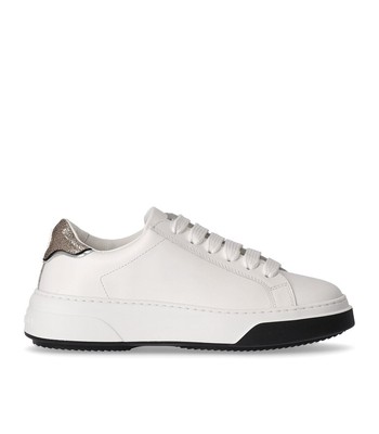 Dsquared2 Bumper White Gold Sneaker Woman