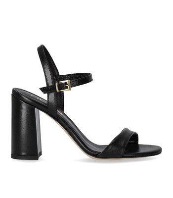 

Black Heeled Sandal Woman Ncub, Черный, FUNNY57/N