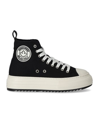 

Dsquared2 Berlin Patch Black Sneaker Женщина, Черный, SNW0308-88600001-2124