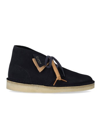 

Темно-синие замшевые ботильоны Clarks Desert Coal Мужские, Синий, 26169997