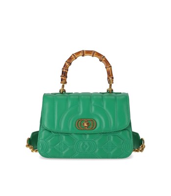 La Carrie Stitch&spun Lolita Green Handbag Женщина