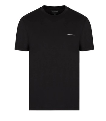 

Черная мужская футболка Emporio Armani Essential, Черный, 8N1TD8-1JUVZ-0999