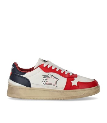 

Atlantic Stars Hokutoc White Red Sneaker Man, Красный, HOKUTO-WREN-AS11